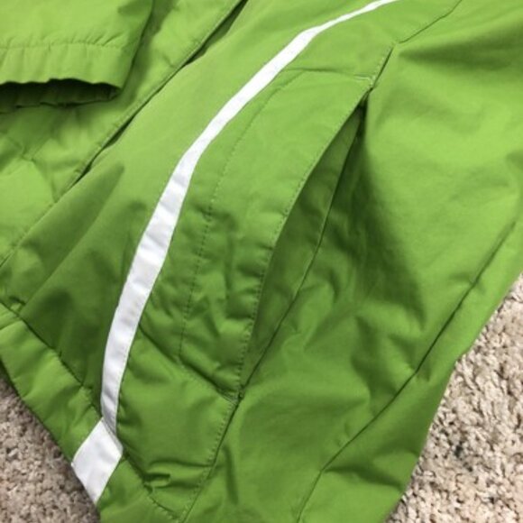 ZEROXPOSUR Medium Women’s Winter Jacket Green White Full Zip Fur Lined SOFT - Picture 4 of 11